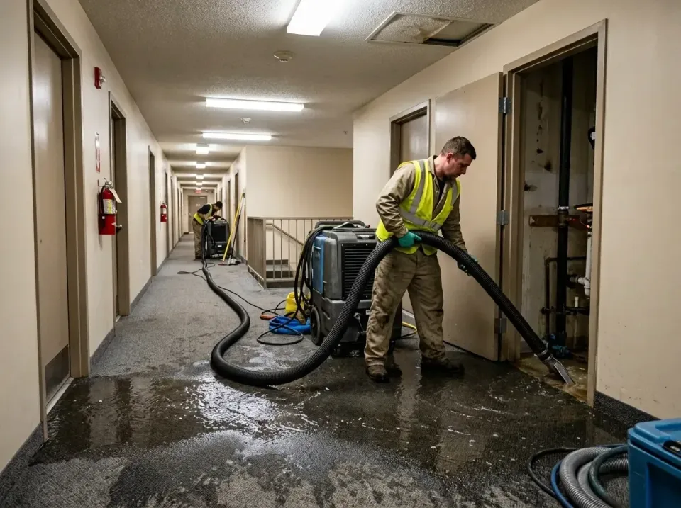 multi-unit-apartment-hallway-f-005 — frequently asked questions, Emergency Burst Pipe Water Extraction & Removal in Miramar,…